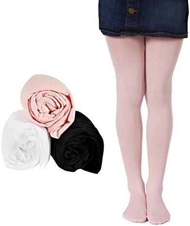 Mallary Girls Microfiber Tights 3-Pack Multiple Colors