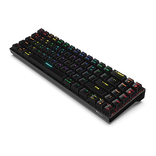 RK ROYAL KLUDGE RK71 70 RGB Wireless Mechanical Gaming Keyboard with StandAlone Arrow Keys