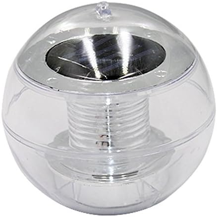 OFKPO Solar Powered Floating Ball LED Color Changing Waterproof Light for Pond Pool Path Lands(11×11cm, Blue, Green, White - Image 3