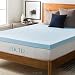 LUCID 3-inch Ventilated Gel Memory Foam Mattress Topper - Full XL primary