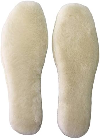 [Furfurmouton] あったか 極厚 インソール 天然羊毛 100% 高密度 女性用 男性用 中敷き 【色とサイズが選べる】 ムートン ふわふわ もこもこ 防寒 保温 冷え性解消