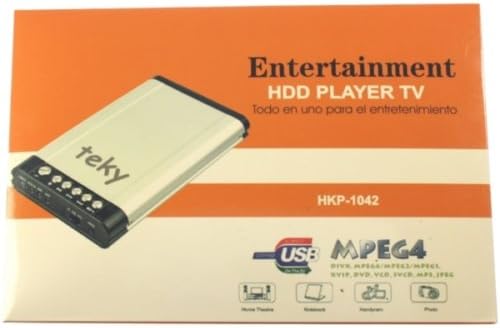Caja para Disco Duro IDE DE 2,5 Pulgadas TEKY HDD Player TV: Amazon.es: Electrónica
