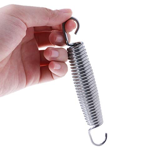 Shoresu Stainless Steel Spring, 8-21cm Stainless Steel Spring for Circular Trampoline Replacement - 16#