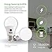 Sunco 10 Pack Dusk to Dawn Light Bulbs Outdoor, Sensor A19 LED Light Bulb UL, 9W (60W Eqv.), 800lm, Auto On/Off Photocell Automatic for Outdoor Lighting, 3000K Warm White