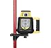 AdirPro Laser Level Pole with Tripod and Mount for Laser Levels, Rotary Lasers & Line Lasers – Telescoping Laser Pole, Mounting Bracket with 1/4”-20 & 5/8-11 Threads, and Adjustable Tripod Stand