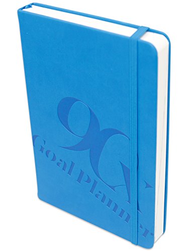 90X Goal Planner - Superior Self Journal for Achieving Goals and Productivity Daily - Undated Calendar Days w/ Vision Board and To Do List - Hardcover Leather - 5.5" x 8.5" x 1 (Maya Pacific)