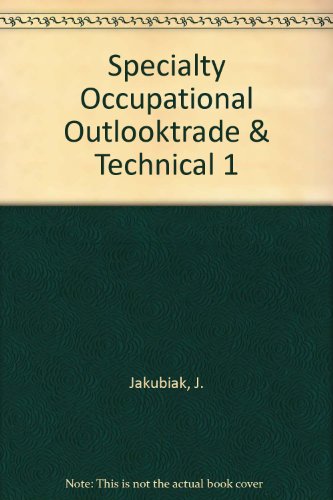 Specialty Occupational Outlooktrade & Technical 1