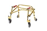 Wenzelite Nimbo Rehab Lightweight Posterior Posture Walker, Goldenrod Yellow, Tyke