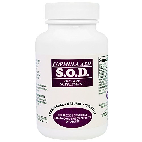 TPCS S O D Superoxide Dismutase 90 Tablets