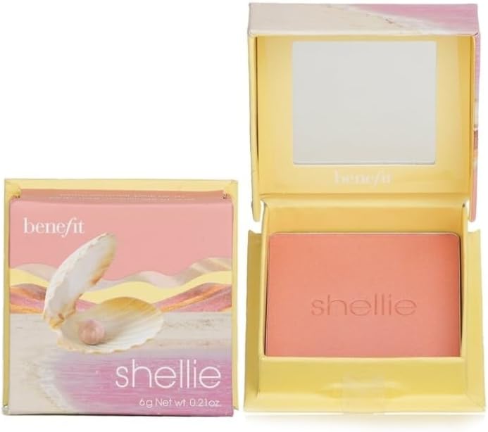 Benefit Blush 6g Shellie Warm-Seashell Pink Brand New
