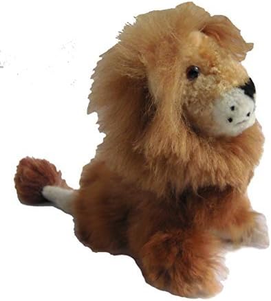 Alpakaandmore Baby Alpaca Fur Lion Toy Hand Made 11 Inch