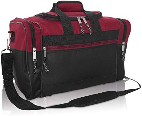 DALIX 17" Blank Duffle Bag Duffel Bag Travel Size Sports Durable Gym Bag 1 DALIX 17" Blank Duffle Bag Duffel Bag Travel Size Sports Durable Gym Bag