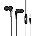 G-CORD (TM) In-Ear Wired Stereo Sound Earphones with Mic [for Android, iOS and Windows Systems]