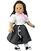Sophia's Fits American Girl Dolls, 18 Inch Doll Clothes Poodle Skirt 3 Pc. Outfit of Scarf, Poodle Skirt & Blouse