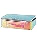 Beautify Holographic Makeup Bag – Iridescent Cosmetic Organizer/Zip Travel Case/Toiletries Bag With Multiple Compartments - Carry Handle