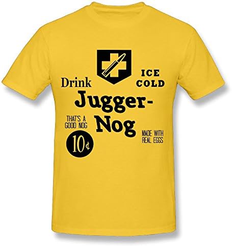 Drink Juggernog Design Men's Premium T-shirt Gold M