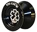 Yoyo King Black Dr. Smalls 3/4 Sized Metal Yoyo with Narrow Responsive and Wide Nonresponsive C Bearing and Extra Yoyo String
