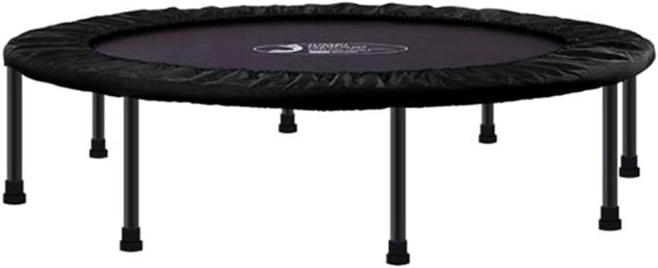 Foldable Trampoline 48-Inch Mini Silent Fitness Trampoline With Adjustable Armrests Suitable For Indoor/Outdoor/Garden/Home/Yoga/Aerobic Exercise