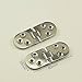 HOOTMALL 2 PCS Silve Holding and Sewing Machine Table Flip Top Hinge
