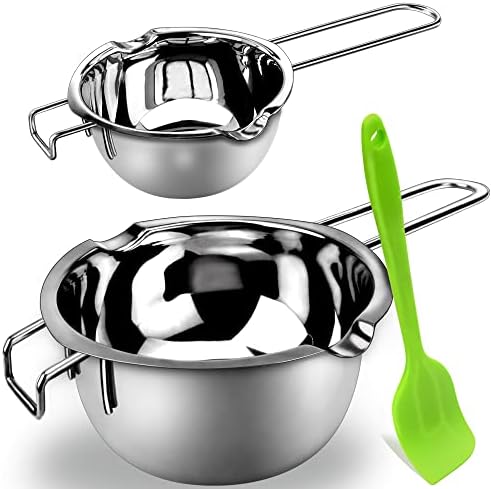 1000ML/1QT Double Boiler Pot Set with Silicone Spatula for Melting Chocolate, Butter, Cheese, Caramel and Candy, Stainless Steel Melting Pot,Universal Insert Size Including The Capacity1000ML&480ML price in Saudi Arabia | Amazon Saudi 1000ML/1QT Double Boiler Pot Set with Silicone Spatula for Melting Chocolate, Butter, Cheese, Caramel and Candy, Stainless Steel Melting Pot,Universal Insert Size Including The Capacity1000ML&480ML price in Saudi Arabia | Amazon Saudi