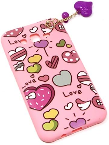Shunkk® Fashion Printed Silicon Back Case with Hanging Mobile Back Fashio case for Samsung Galaxy J7 (8)