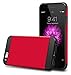 iPhone 6s Plus Case, Apple iPhone 6s Plus, rooCASE [Exec Tough] Slim Fit Case Protective PC / TPU [Corner Protection] Armor Cover Shock Resist Rugged Protective Case for iPhone 6 Plus - Red