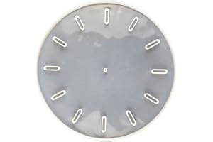Round/Square Clock Resin Mold Silicone Casting Epoxy Mold for Making Home Decorations Epoxy Silicone Molds Unique
