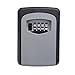 Key Lock Box, Exterior Outdoor Waterproof Hide Wall Mounted Key Safe Box - House use Key Storage Lock Box