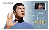 Star Trek 50th Anniversary- Spock - Live Long and Prosper - Official First Day Cover Collectible Postage Stamps Canada