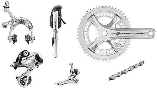 Campagnolo 2018 ポテンザ シルバー 11 SPD 6 PC グループ 175 mm 34/50 クランクセット   B07LGGRHSL