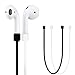 AirPods Strap, Shalwinn iPhone 7 / 7 Plus Air Pods Sports Strap Wire Rope Connector for Apple Airpods for Never Lose Your AirPods (Black)
