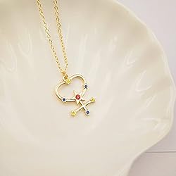 MYANAIL Nine Planets Pendant Necklace Sailor Moon