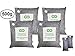 Air Purifying Bags (6 Pack), Car & Pet Odor Eliminator. Natural Activated Bamboo Charcoal Deodorizer, Odor Absorber Remover, Air Freshener. 4 x 500g Bags and 2 x 100g Shoe Deodorizers