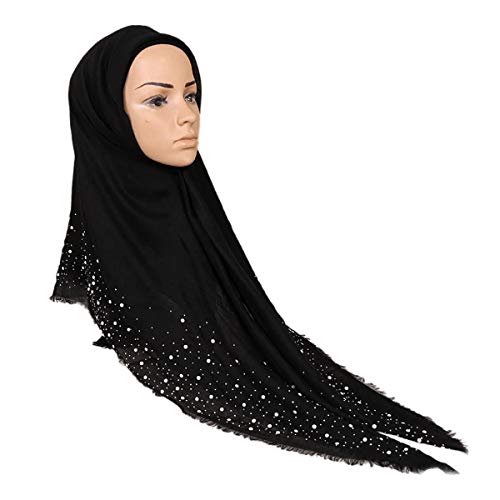 1 Editha+Muslim+Headscarf+Lightweight+02993Black
