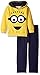 Despicable Me Boys' 2 Piece Fleece Hoodie and Pant Set Minion