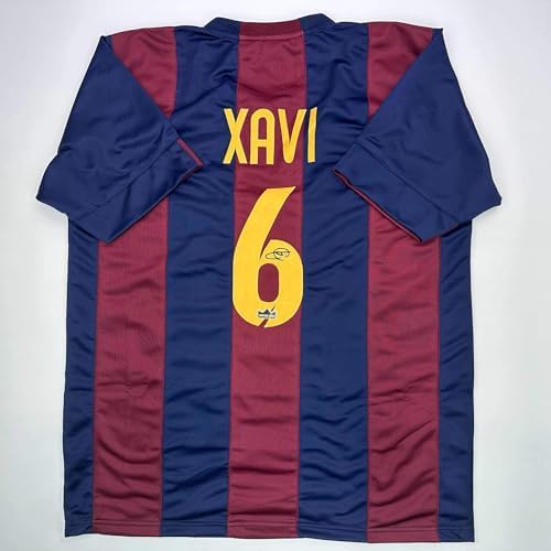 Amazon.com: Exclusive Memorabilia Xavi Hernandez Signed Barcelona
