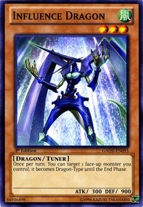 Yu-Gi-Oh! - Influence Dragon (GAOV-EN093) - Galactic Overlord - 1st Edition - Common