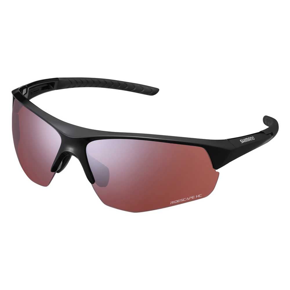 Shimano Clothing Twinspark Glasses, Black, RideScape High Contrast Lens