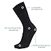 JOYNÉE Men's Breathable Bamboo Canterbury Dress Socks (Pack of 6)