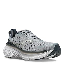 Saucony Men's Guide 17 Sneaker, Flint/Shadow, 10.5