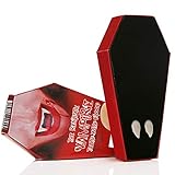 ZTHT Vampire Fangs, Vampire Teeth Blood & Adhesive Devil Dracula Ghost Fangs Kid Adult