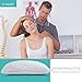 BLISSBURY SpineRight ​Adjustable Water Pillow with Ultra Soft White Cover, Bamboo and Polyester, Queen Size - ​Side​ ​Sleeper, Pregnancy, and Neck Support Pillows - Quilted, Premium, Luxurious Bedding
