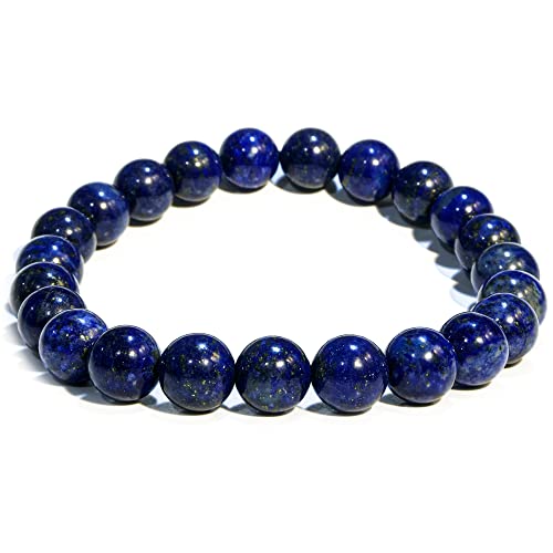Natural Lapis Lazuli Elastic Bracelet for Women and