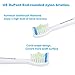 Aoremon Sonicare Diamondclean Replacement toothbrush Heads, White 6 Count,fits Philips Sonicare DiamondClean, Essence+, Plaque Control, Gum Health, FlexCare, HealthyWhite and EasyClean