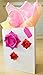 [25 pcs] White Kraft Paper Bags 8x4.75x10 - Quality Gift Bags Made with Extra Thick Paper and Handles Perfect for Botique Gifts, Crafts, and Events