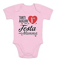 Ariestorm Baby Girls Letter Romper Short Sleeve & Sleeveless One-Pieces Bodysuit Print Outfits Pink