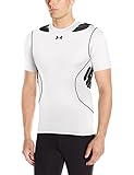 Under Armour Men's Gameday Armour Baselayer, White/Black, Large