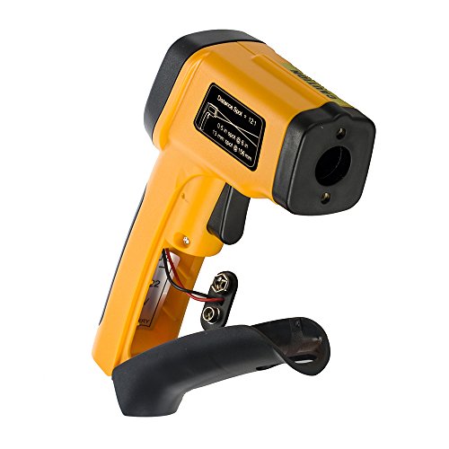 Dual Laser Infrared Thermometer, RISEPRO Digital Noncontact Portable