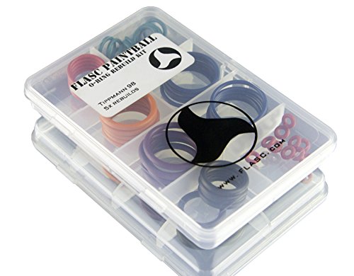 Captain O-Ring Master Tech Color Coded Paintball O-Ring Box Kit – FO-CWG4-3K3H