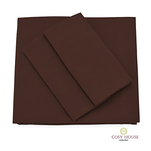 Cosy House Collection Premium Bamboo Sheets Deep Pocket Bed Sheet Set